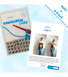 E-book "Podstawy Interlocking Crochet" + wzór "Torebka Emoji"