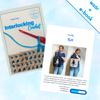 E-book "Podstawy Interlocking Crochet" + wzór "Torebka Kot"