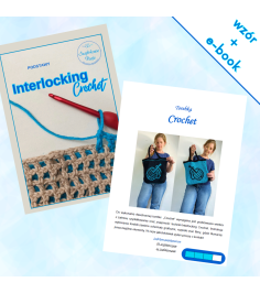 E-book "Podstawy Interlocking Crochet" + wzór "Torebka Crochet"