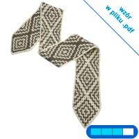 Szalik Vivie - wzór w pliku pdf