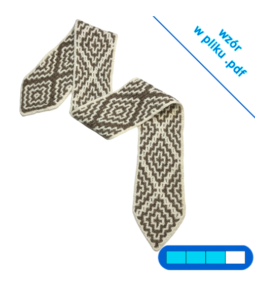 Szalik Vivie - wzór w pliku pdf Szalik Vivie - wzór w pliku pdf